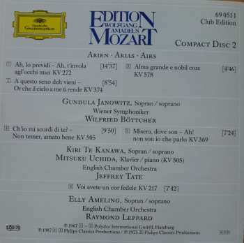 2CD/Box Set Wolfgang Amadeus Mozart: Lieder - Kanons - Arien - Songs - Canons - Arias - Chants - Canons- Airs