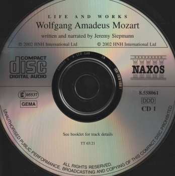 4CD/Box Set Wolfgang Amadeus Mozart: Life And Works - Wolfgang Amadeus Mozart
