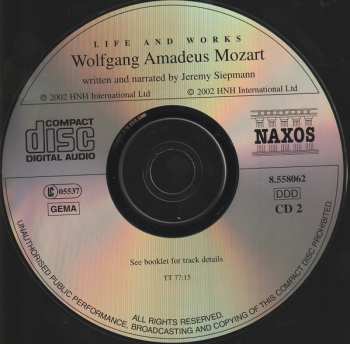 4CD/Box Set Wolfgang Amadeus Mozart: Life And Works - Wolfgang Amadeus Mozart