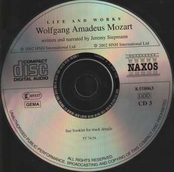 4CD/Box Set Wolfgang Amadeus Mozart: Life And Works - Wolfgang Amadeus Mozart