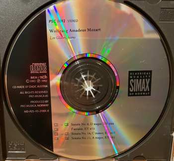 CD Wolfgang Amadeus Mozart: Piano Sonatas