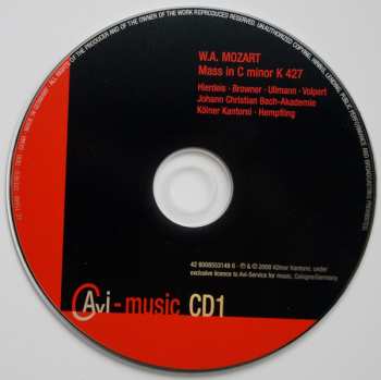 2CD Wolfgang Amadeus Mozart: Mass In C Minor • Requiem