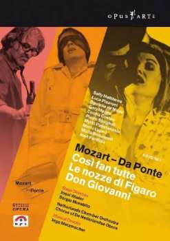 4DVD Wolfgang Amadeus Mozart: Mozart-Daponte, Cosí Fan Tutte, Le Nozze di Figaro, Don Giovanni
