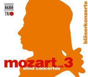 3CD Wolfgang Amadeus Mozart: Naxos Mozart-edition 3 - Bläserkonzerte