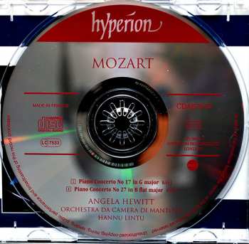 CD Wolfgang Amadeus Mozart: Piano Concertos Nos 17 & 27