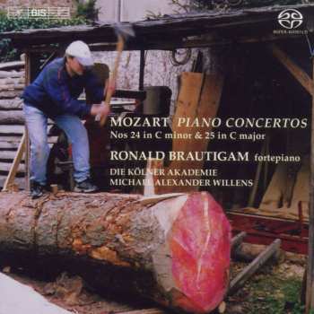 SACD Wolfgang Amadeus Mozart: Piano Concertos Nos 24 In C Minor & 25 In C Major