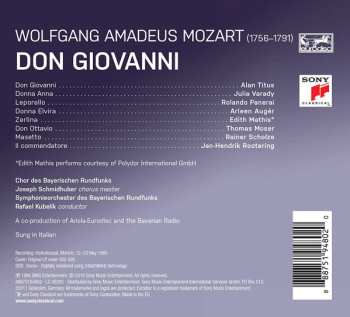 3CD Wolfgang Amadeus Mozart: Don Giovanni