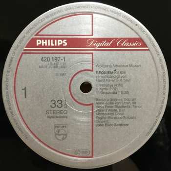 CD Wolfgang Amadeus Mozart: Mozart: Requiem Kyrie In D Minor