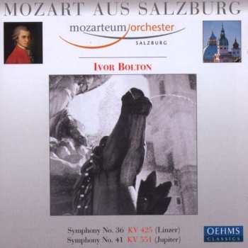 CD Wolfgang Amadeus Mozart: Symphony No. 36 KV 425 (Linzer) / Symphony No. 41 KV 551 (Jupiter)