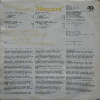 2LP The Czech Philharmonic Orchestra: Symphonies Nos· 38··41 In D Major "Prague" In E Flat Major In G Minor In C Major "Jupiter"  (2xLP)