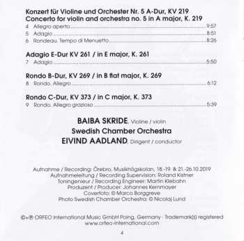 2CD Wolfgang Amadeus Mozart: Violin Concertos Nos. 1–5