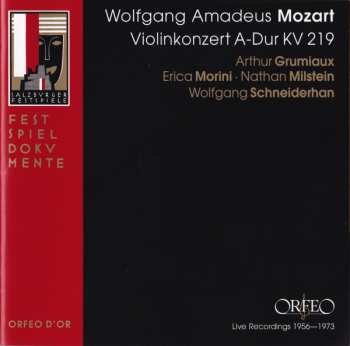 2CD/Box Set Arthur Grumiaux: Violinkonzert A-Dur KV 219