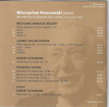 CD Robert Schumann: Works By Mozart, Beethoven, Schumann And Chopin