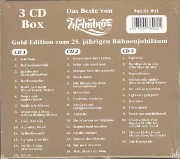 3CD/Box Set Wolfgang Ambros: Das Beste Von W. Ambros Vol. 1-3