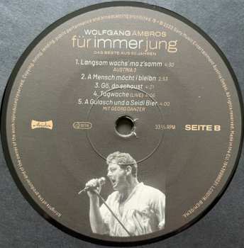 2LP Wolfgang Ambros: Für Immer Jung - Das Beste Aus 50 Jahren