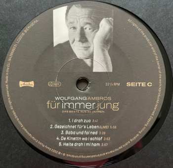 2LP Wolfgang Ambros: Für Immer Jung - Das Beste Aus 50 Jahren