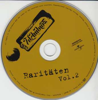 CD Wolfgang Ambros: Raritäten Vol. 2