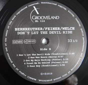 LP Wolfgang Bernreuther: Don't Let The Devil Ride