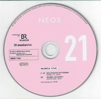 CD Symphonie-Orchester Des Bayerischen Rundfunks: Musica Viva 21