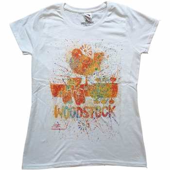 Merch Woodstock: Women's T-shirt Splatter 