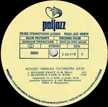 LP Woody Herman And His Orchestra: 20:30