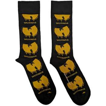 Merch Wu-Tang Clan: Wu-tang Clan Unisex Ankle Socks: Dripping Logo (uk Size 7 - 11) 42 - 47
