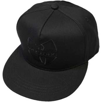 Merch Wu-Tang Clan: Cap Black Logo Wu-tang Clan