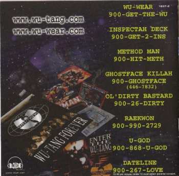 2CD Wu-Tang Clan: Wu-Tang Forever