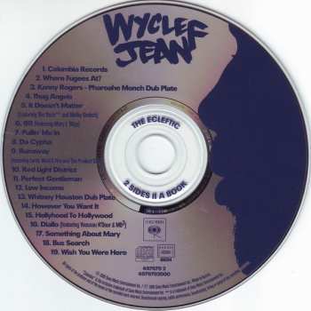 CD Wyclef Jean: The Ecleftic (2 Sides II A Book)
