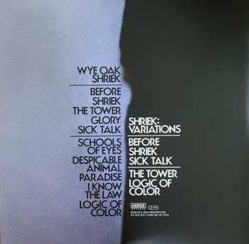 2LP Wye Oak: Shriek + Variations CLR | LTD