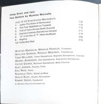 CD Wynton Marsalis: Jump Start And Jazz, Two Ballets By Wynton Marsalis