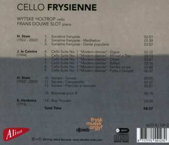 CD Wytske Holtrop: Cello Frysienne