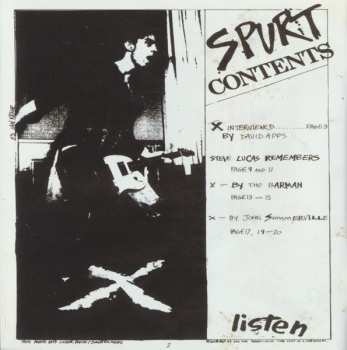 CD X: X-Spurts (The 1977 Recordings)