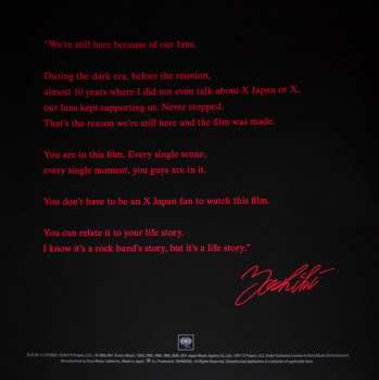 2LP X Japan: We Are X: Original Motion Picture Soundtrack  LTD | CLR
