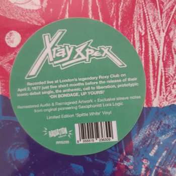 LP X-Ray Spex: Live At The Roxy Club CLR | LTD