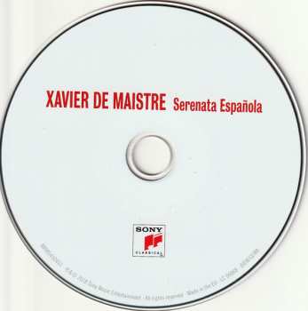 CD Xavier de Maistre: Serenata Española