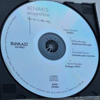 CD Xenakis Ensemble: Xenakis Ensemble