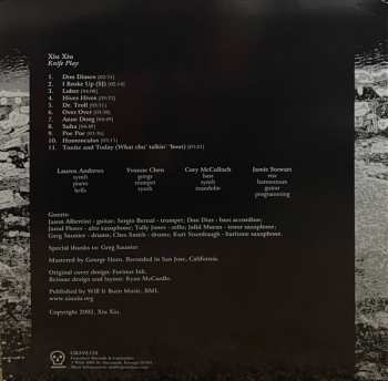 LP/SP Xiu Xiu: Knife Play CLR