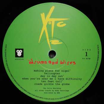 LP XTC: Drums And Wires
