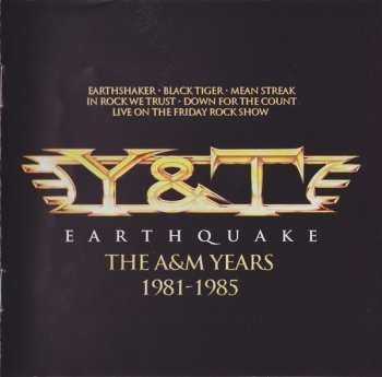 4CD/Box Set Y & T: Earthquake - The A&M Years