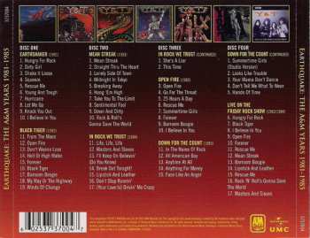 4CD/Box Set Y & T: Earthquake - The A&M Years