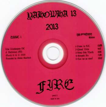 2CD/DVD/Box Set Ya Ho Wha 13: 2013 LTD