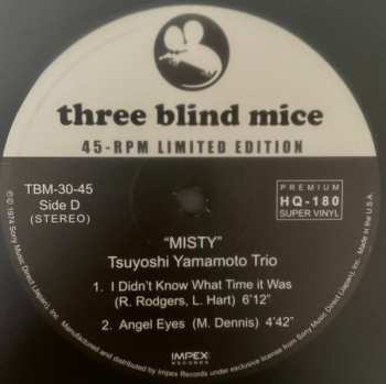 2LP Tsuyoshi Yamamoto Trio: Misty LTD