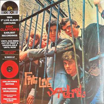 LP The Yardbirds: Five Live Yardbirds CLR