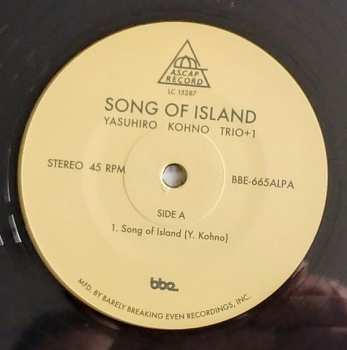 2LP Yasuhiro Kohno Trio: Song Of Island