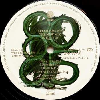 2LP Yello: 1980 - 1985 The New Mix In One Go