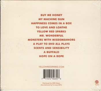 CD Yellow Red Sparks: Yellow Red Sparks