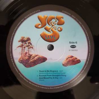 4LP Yes: Yes 50 Live