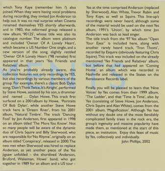 CD Yes: Essential Elements