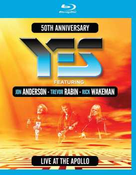 Blu-ray Yes Featuring Jon Anderson, Trevor Rabin, Rick Wakeman: 50th Anniversary Live At The Apollo